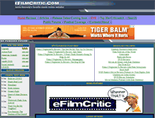 Tablet Screenshot of efilmcritic.com